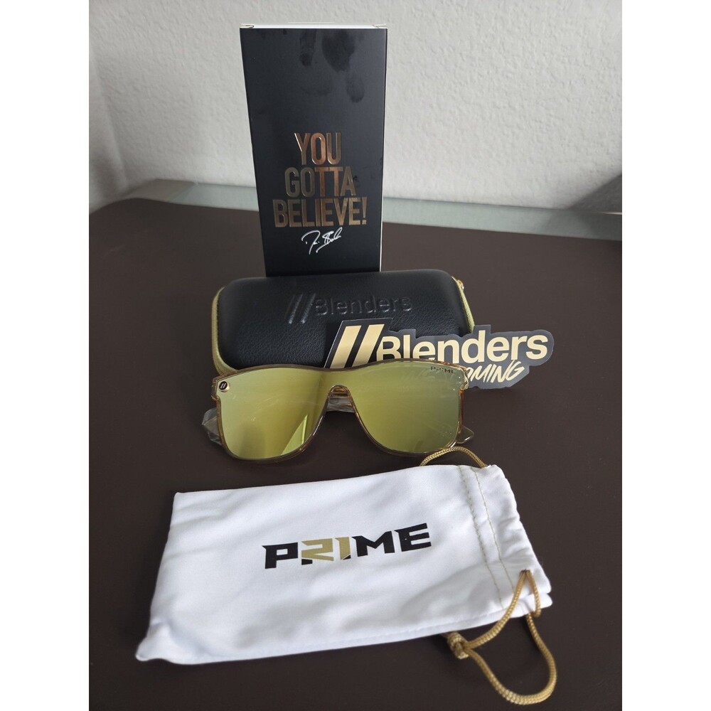 BLENDERS EYEWEAR PRIME 21 - GOLD BE3331 CAT3 Gloss Crys Gold / Gold PC POL